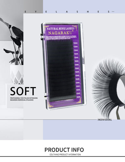 Faux eyelash extension