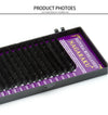 Faux eyelash extension