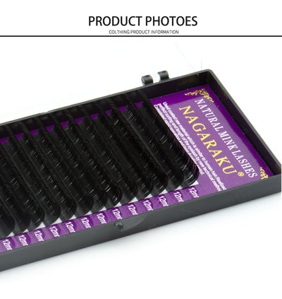 Faux eyelash extension