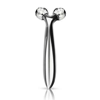 360 Rotate Silver Thin Face Massager