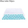 Reusable eyebrow brush tube
