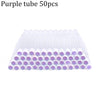 Reusable eyebrow brush tube