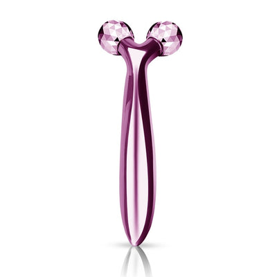 360 Rotate Silver Thin Face Massager
