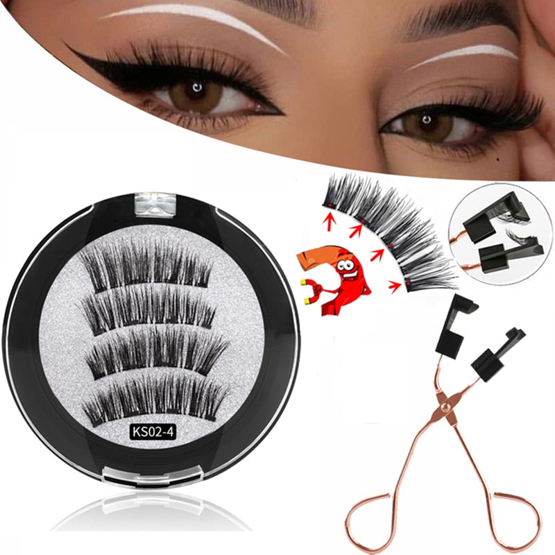 3D magnetic eyelashes