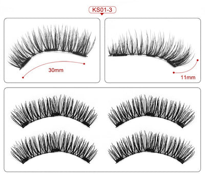 3D magnetic eyelashes