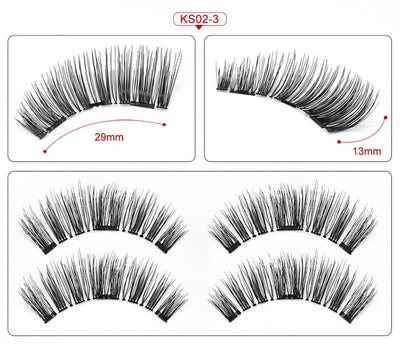 3D magnetic eyelashes