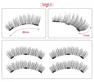 3D magnetic eyelashes
