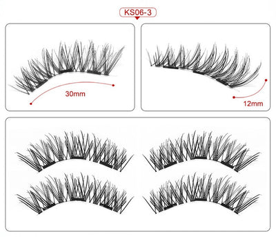 3D magnetic eyelashes