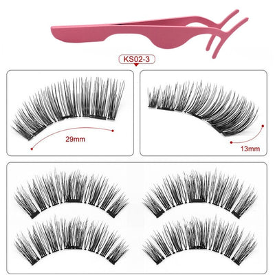 3D magnetic eyelashes