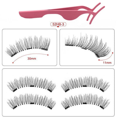 3D magnetic eyelashes