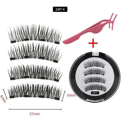 3D magnetic eyelashes