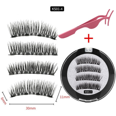 3D magnetic eyelashes