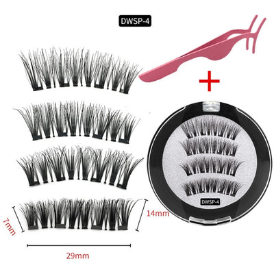 3D magnetic eyelashes