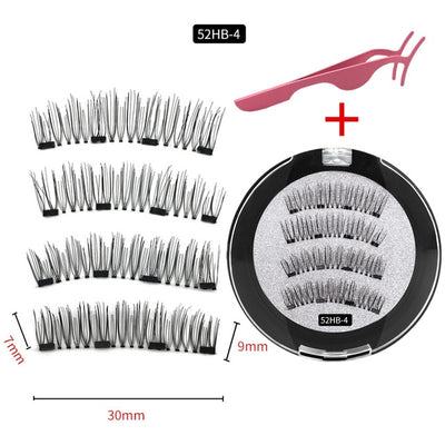 3D magnetic eyelashes