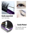 Faux eyelash extension