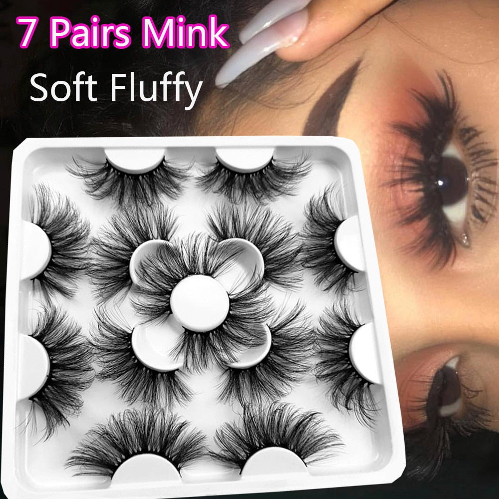 Soft Fluffy 3D Mink Eyelashes