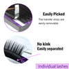 Faux eyelash extension