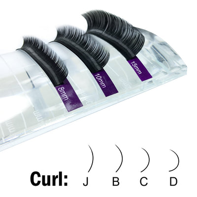 Faux eyelash extension