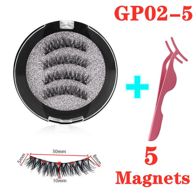 3D magnetic eyelashes