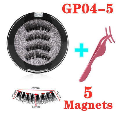 3D magnetic eyelashes