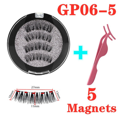3D magnetic eyelashes