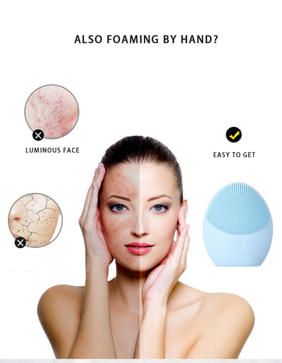 Silicone Face Cleansing Brush