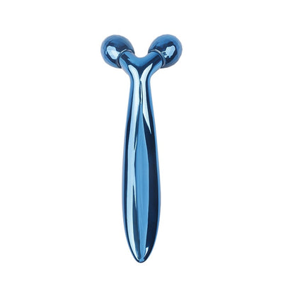 360 Rotate Silver Thin Face Massager