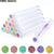 Reusable eyebrow brush tube